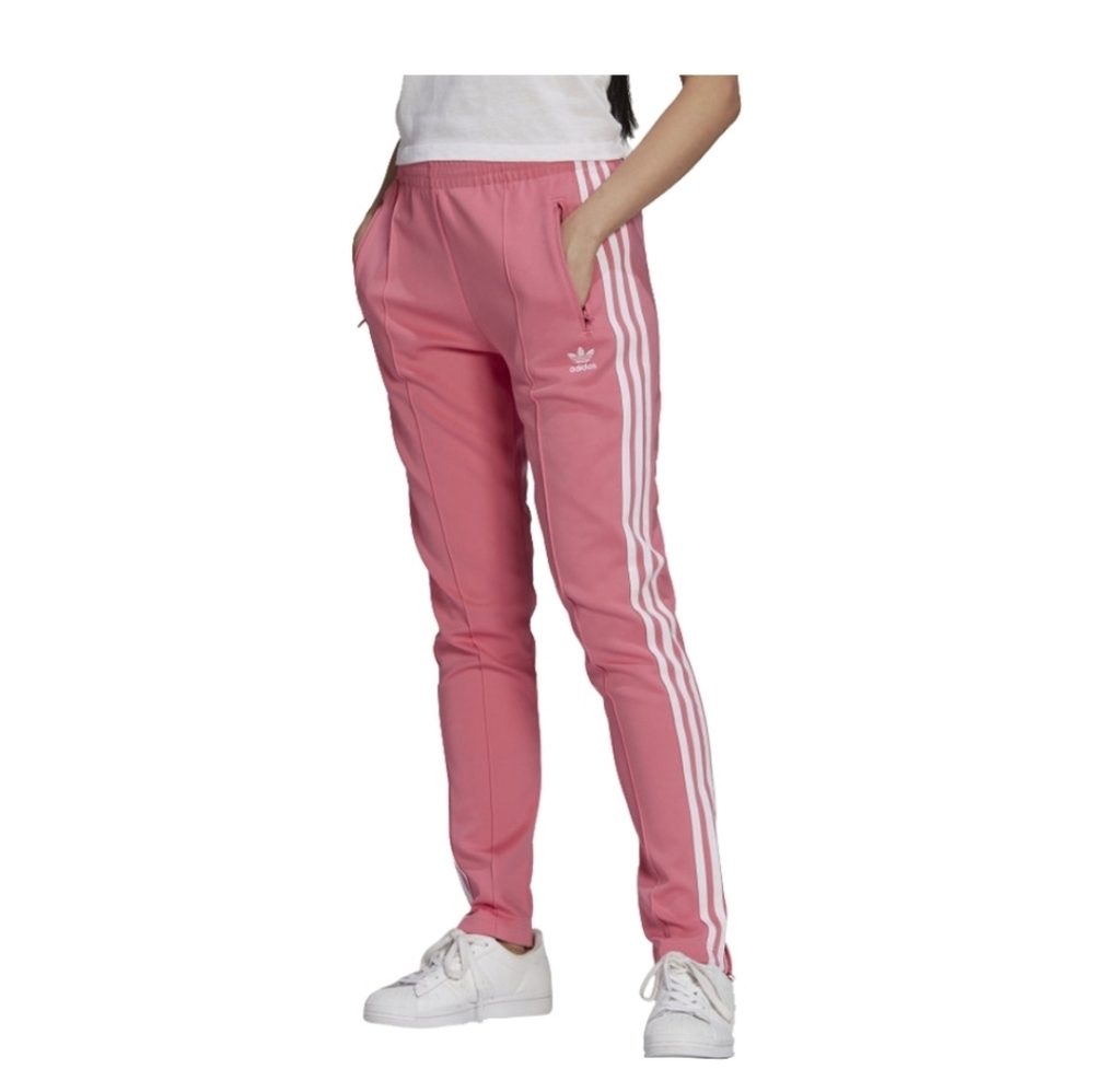 adidas Women's Primeblue SST Track Pants: Rose/Pink NWT MEDIUM